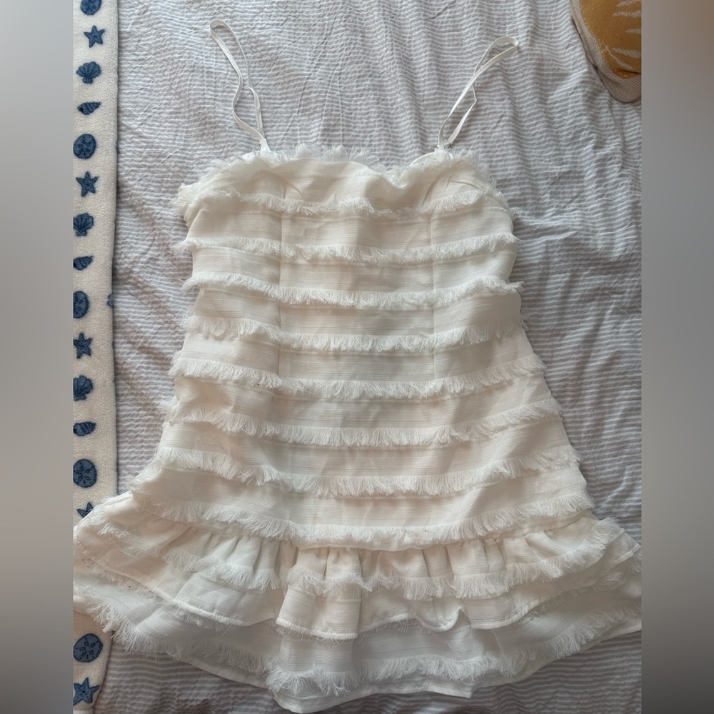 Princess Polly Molina mini dress white size 8! - Picture 5 of 8
